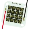 Intelligent LED Solutions OSLON Black PowerCluster 850 nm IR Cluster LED Lamp PCB Surface ILR-IO16-85NL-SC201-WIR200.