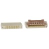 Hirose FH19 0.5 mm Pitch 8 Way Right Angle Female FPC Connector, Surface Mount, Solder Termination