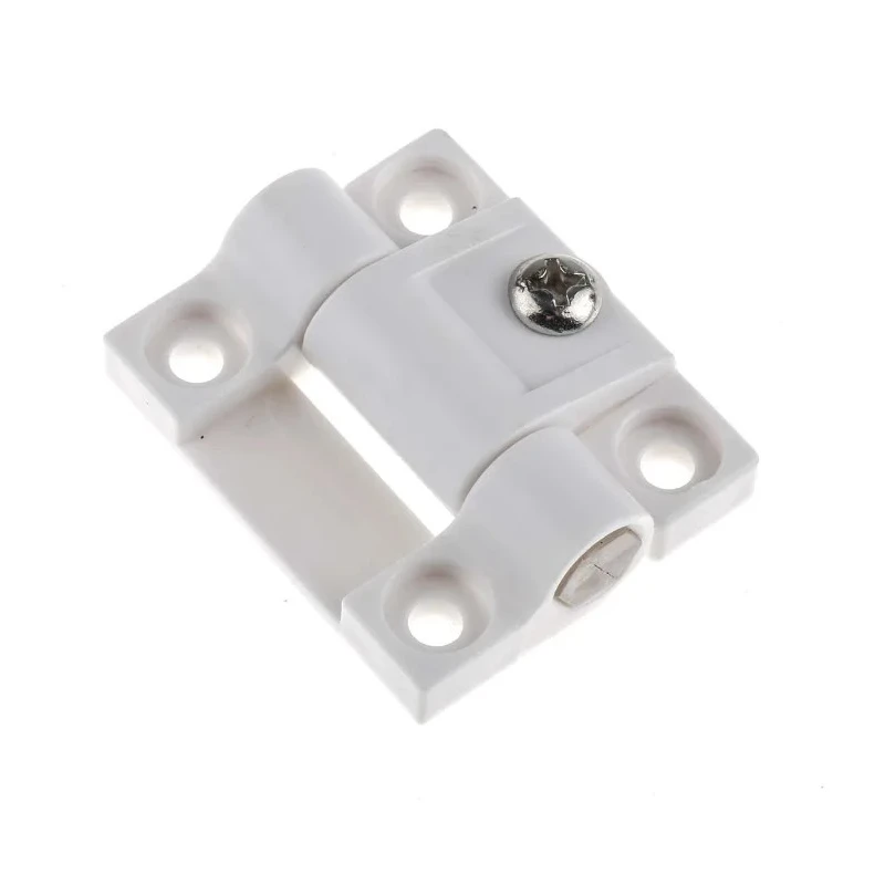 RS PRO Zinc Plated Acetal Polymer (Polyoxymethylene) Friction Hinge with Fixed Pin, Screw Fixing, 43mm 772-9638