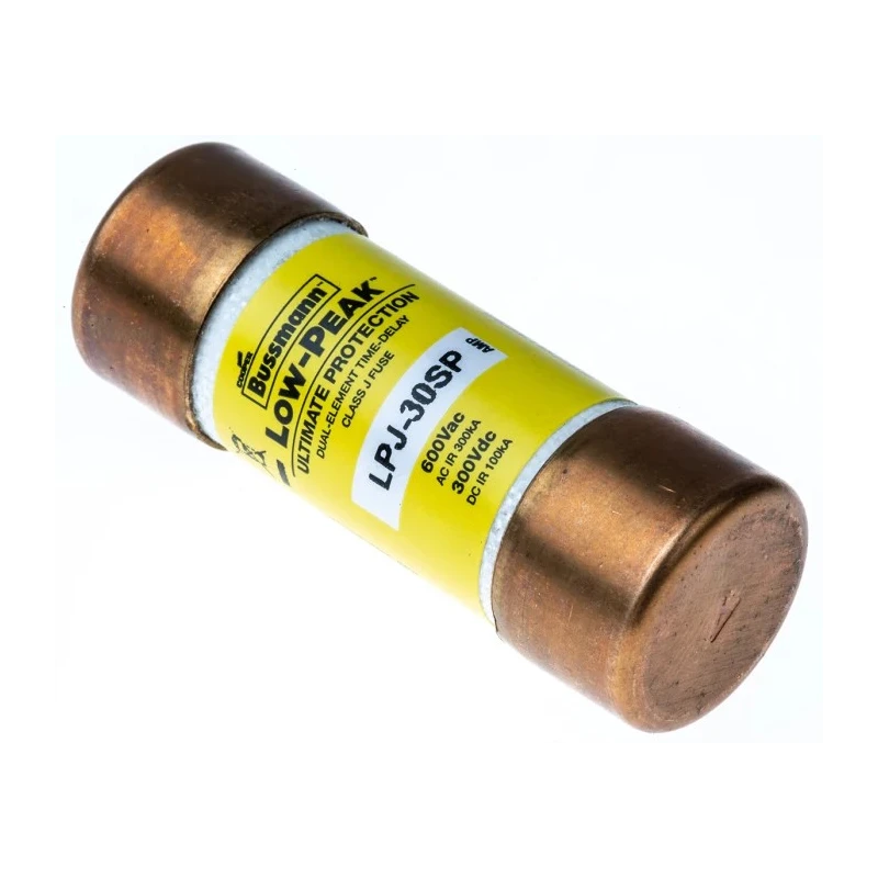 Eaton Cartridge Fuse 30A 600V AC Time Delay Class J Dual Element 21 x 57 mm LPJ-30SP