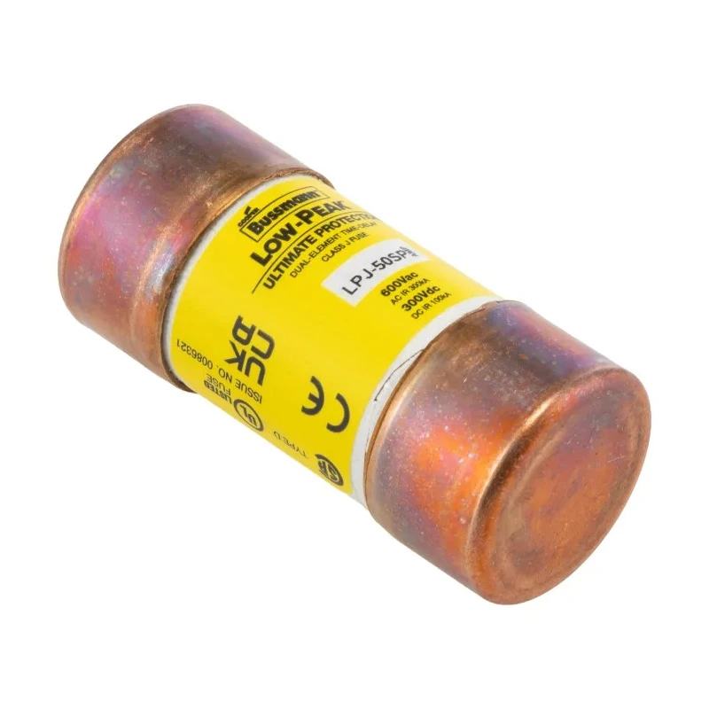 Eaton 50A Time Delay Cartridge Fuse, 600V AC, 25 x 60 mm, High Breaking Capacity LPJ-50SP