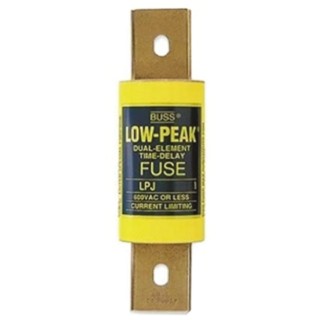 Cooper Bussmann Eaton 100A Class J Centred Tag Fuse, 600V AC, Time Delay, Dual Element, LPJ-100SP