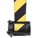Tensator Safety Barrier 3.65 m Polyethylene Terephthalate Black Yellow CAS-MAX-D4