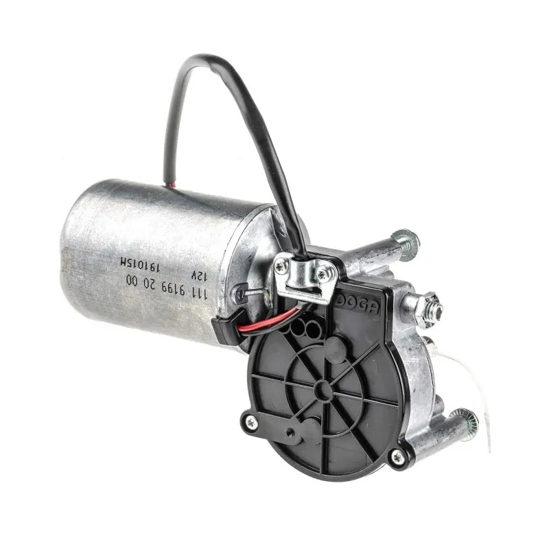 DOGA Brushed Geared DC Geared Motor, 12V DC, 20 Nm Torque, 100 RPM, 10 mm Shaft Diameter 111.9199.20.00
