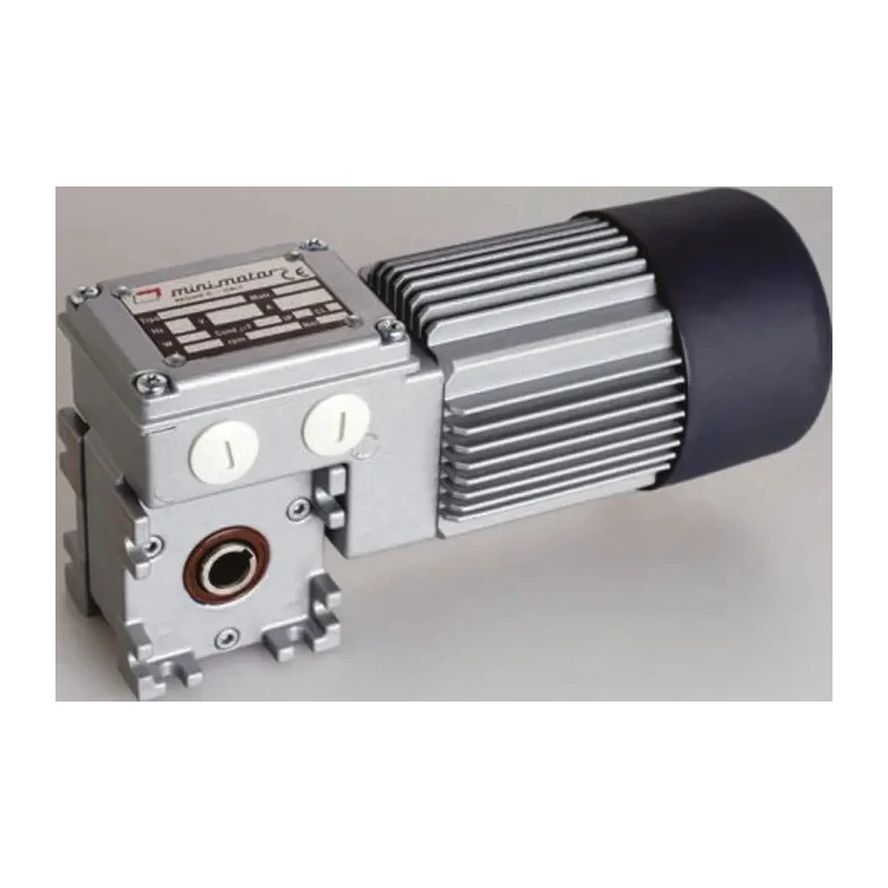 Mini Motor MC Reversible Worm AC Induction Geared Motor, 18 W, 3 Phase, 24-Pole, 230/400 V, 17.5 RPM MC 145P2T 80 B3
