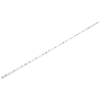 PowerLED 24V RGB LED Strip 7mm Width, 500mm Length, 36 LEDs, 14.4W Per Metre, 3000K Colour Temperature R7-RGB5050-24-36-IP20