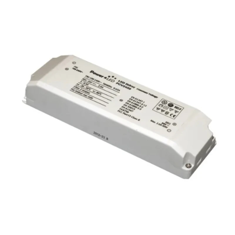 PowerLED 5 Output Constant Voltage LED Driver, 24V Output, 50W Power, 2A Current, Screw Mount PCV2450