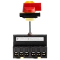 RS PRO 6-Pole DIN Rail Isolator Switch IP65, 80A, 90 kW IP65