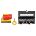 RS PRO 6-Pole DIN Rail Isolator Switch IP65, 80A, 90 kW IP65