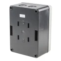 RS PRO 4-Pole Panel Mount Isolator Switch, IP65, 40A, 18.5 kW, Red Handle IP65