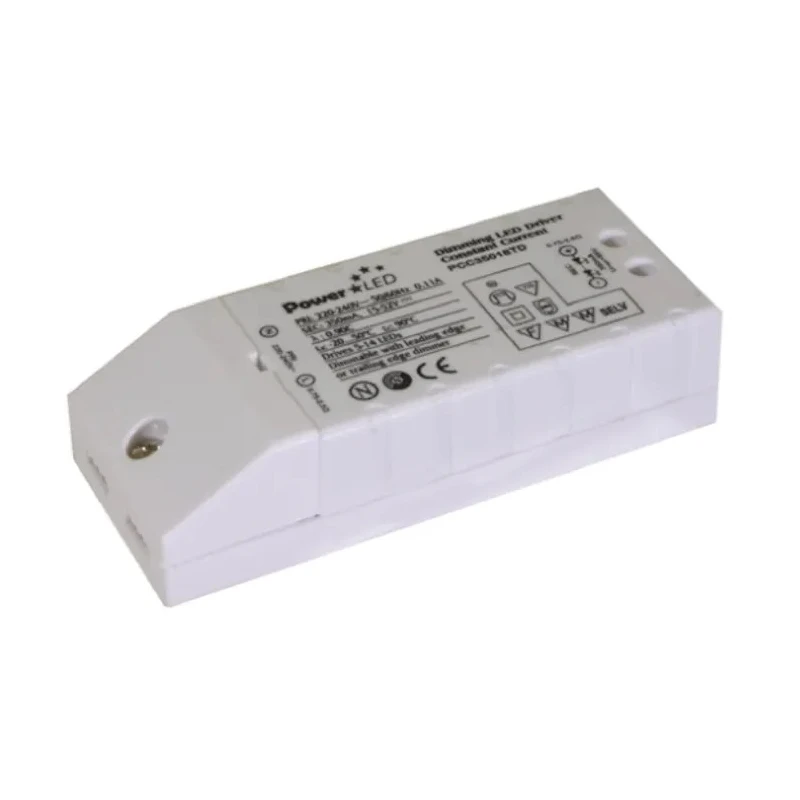 PowerLED Indoor Constant Current LED Driver 5 Outputs 350mA 26V-52V 18W IP20 