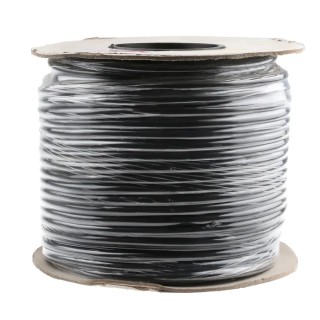RS PRO 3 Core Power Cable Black 1.5mm² 450/750V CPE Jacket 60°C 100m 773-9045