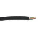 RS PRO 3 Core Power Cable Black 1.5mm² 450/750V CPE Jacket 60°C 100m 773-9045