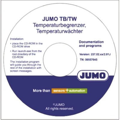 Jumo Temperature Control Software Pc Setup Program Setup-Programm 701160