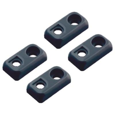 Bopla Polycarbonate Wall Bracket for Use with Bocube Enclosure, Graphite Grey, IP66 IP68 96510004 B WL PC-V0-7024