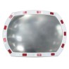 RS PRO Polycarbonate Indoor & Outdoor Rectangular Mirror 400mm Height 600mm Width 773-9720