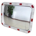 RS PRO Acrylic Indoor Rectangular Mirror 400mm Height 773-9733