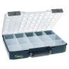 Raaco Adjustable Compartments Plastic Compartment Box Blue 79mm x 413mm x 330mm 136310