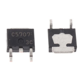 onsemi General Purpose NPN Transistor 8 A, 50 V, 15 W Power Dissipation, 4-Pin TP-FA Surface Mount 2SC5707-TL-E