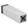 Fischer Elektronik Universal Rectangular Aluminium Heatsink with Axial Fan 1.4K/W 30 mm x 50 mm x 30 mm LAM 3 50 05