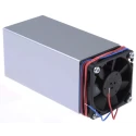 Fischer Elektronik Universal Rectangular Aluminium Heatsink with Fan, 0.4°C/W Thermal Resistance, 50 mm Width x LAM 5 100 24
