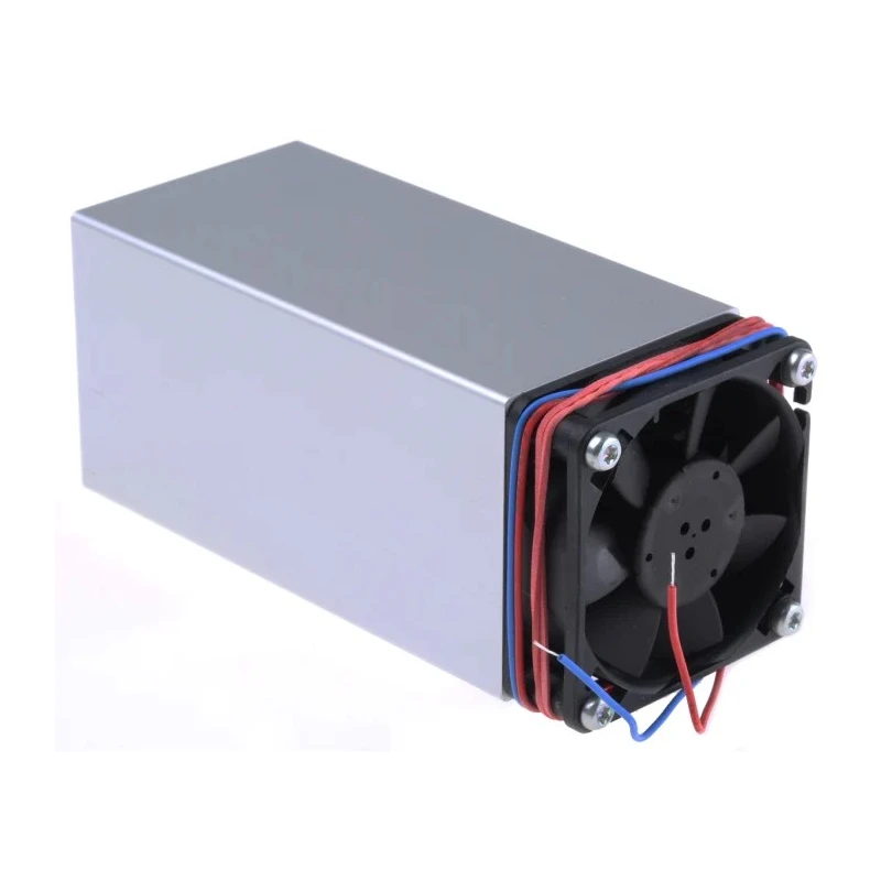 Fischer Elektronik Universal Rectangular Aluminium Heatsink with Fan, 0.4°C/W Thermal Resistance, 50 mm Width x LAM 5 100 24