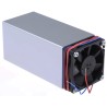 Fischer Elektronik Universal Rectangular Aluminium Heatsink with Fan, 0.4°C/W Thermal Resistance, 50 mm Width x LAM 5 100 24