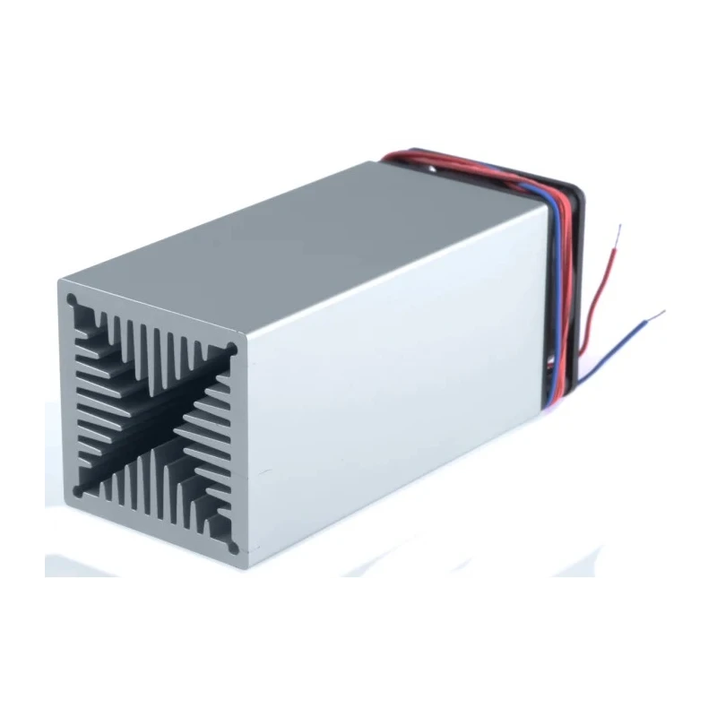 Fischer Elektronik Universal Rectangular Aluminium Heatsink with Fan, 0.4°C/W Thermal Resistance, 50 mm Width x LAM 5 100 24