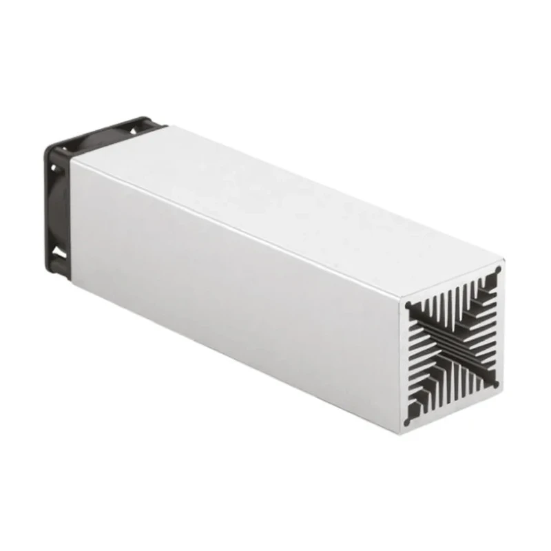 Fischer Elektronik Universal Rectangular Aluminium Heatsink with Fan 0.72K/W 50 mm x 50 mm x 50 mm LAM 5 50 24