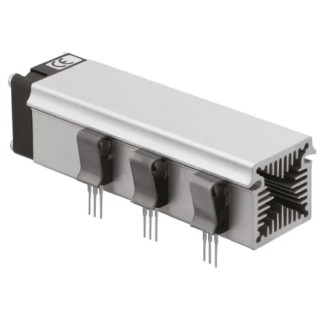 Fischer Elektronik Heatsink with Transistor Retaining Springs THFU, Thermal Resistance 1.2K/W, 100 mm Length LAM 3 K 100 05