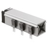 Fischer Elektronik Heatsink with Transistor Retaining Springs THFU, Thermal Resistance 1.2K/W, 100 mm Length LAM 3 K 100 05