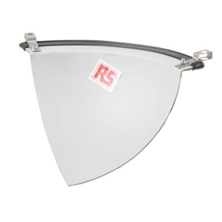 RS PRO Acrylic Indoor Mirror Quarter Dome 150mm Height CE Certified 773-9727