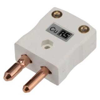 RS PRO Thermocouple Connector for Use with Type CU Thermocouple IEC RoHS Compliant Standard 774-3776