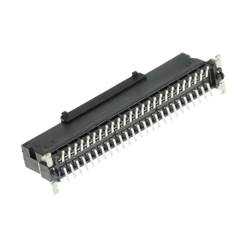 ERNI SMC Series Straight Surface PCB Header, 50 Contacts, 1.27 mm Pitch, 2 Row, Shrouded 063210 / 063210-E