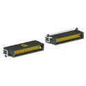 ERNI Har-Flex Series Right Angle Surface PCB Header, 12 Contact(s), 1.27 mm Pitch, 2 Row, Shrouded 15150122601000