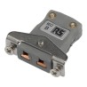 RS PRO Thermocouple Connector Socket 4 mm for Use with Type B Thermocouple IEC RoHS Compliant 774-7214
