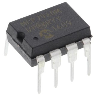 Microchip Real Time Clock 64-bit DW:DM:M:Y Format 8-Pin PDIP Through Hole MCP7940M-I/P