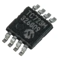Microchip Digital Output Temperature Sensor SPI Interface Surface Mount 8-Pin MSOP TC72