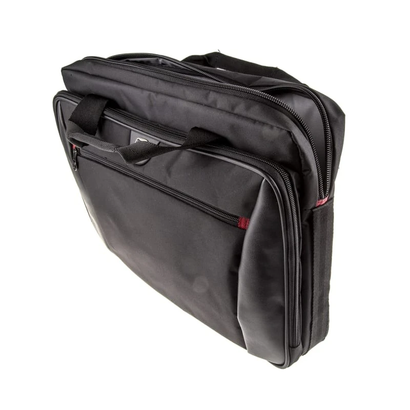 Wenger Protomac 17 in Wheeled Laptop Case Black Nylon 4 Compartments 4.1kg 600661