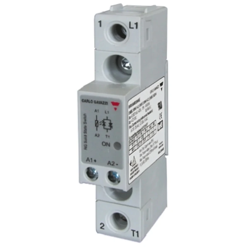 Carlo Gavazzi RGS1 Series Solid State Relay, Panel Mount, 25 A Load Current, 600 V AC Load Voltage, 275 V AC Control Voltage 