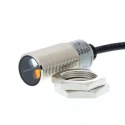 Omron Background Suppression Photoelectric Sensor Barrel Style 200 mm Detection Range NPN Output IP69K IP67 E3FB-LN12 2M