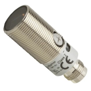 Omron Background Suppression Barrel Distance Sensor, Detection Range 10 mm to 50 mm, NPN Output, IP67 IP69K Rated E3FB-VN21