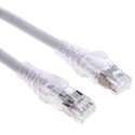 Molex CES 10 m Shielded Cat6a Ethernet Cable Grey RJ45 Male to RJ45 Male 