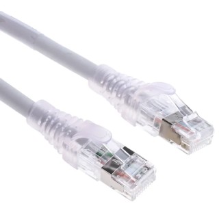 Molex CES 10 m Shielded Cat6a Ethernet Cable Grey RJ45 Male to RJ45 Male 
