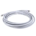 Molex CES 10 m Shielded Cat6a Ethernet Cable Grey RJ45 Male to RJ45 Male 