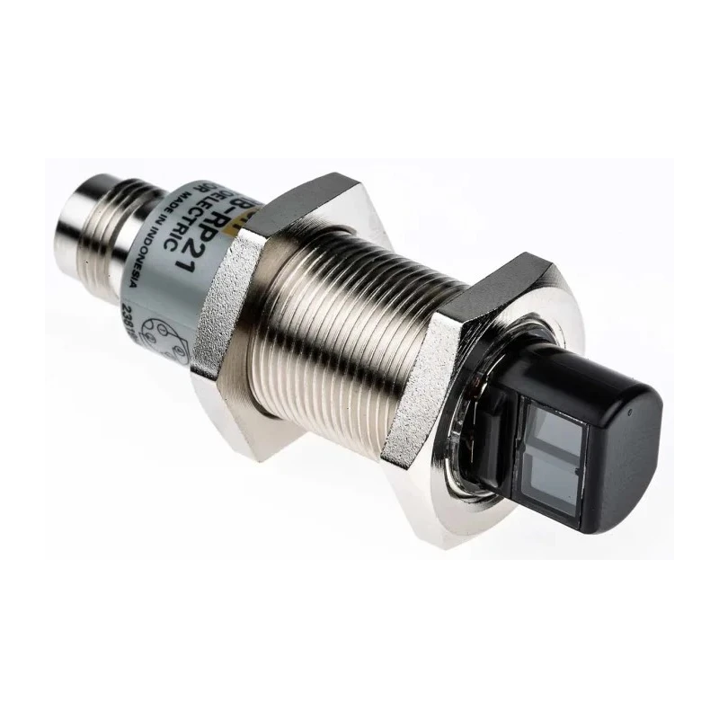 Omron Retroreflective Photoelectric Sensor Barrel Style 100 mm to 3 m Detection Range PNP Output IP67 IP69K E3RB-RP21