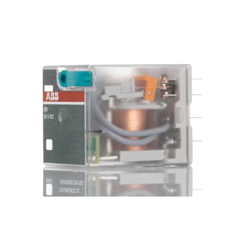 ABB Power Relay 24V DC Coil 12A Switching Current SPDT CRM Series 1SVR405611R1000 CR-M024DC2