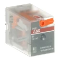 ABB Power Relay 110V AC Coil Voltage 6A Switching Current SPDT Contact Configuration 1SVR405613R7100 CR-M110AC4L