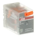 ABB Snap-On Interface Relay 230V AC Coil 12A Switching Current SPDT 1SVR405611R3100 CR-M230AC2L
