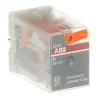 ABB Snap-On Interface Relay 230V AC Coil 12A Switching Current SPDT 1SVR405611R3100 CR-M230AC2L